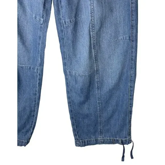 Anthropologie Pilcro Relaxed Drawstring Ankle Jeans Womens Size 27 NWT $148 - Picture 10 of 11